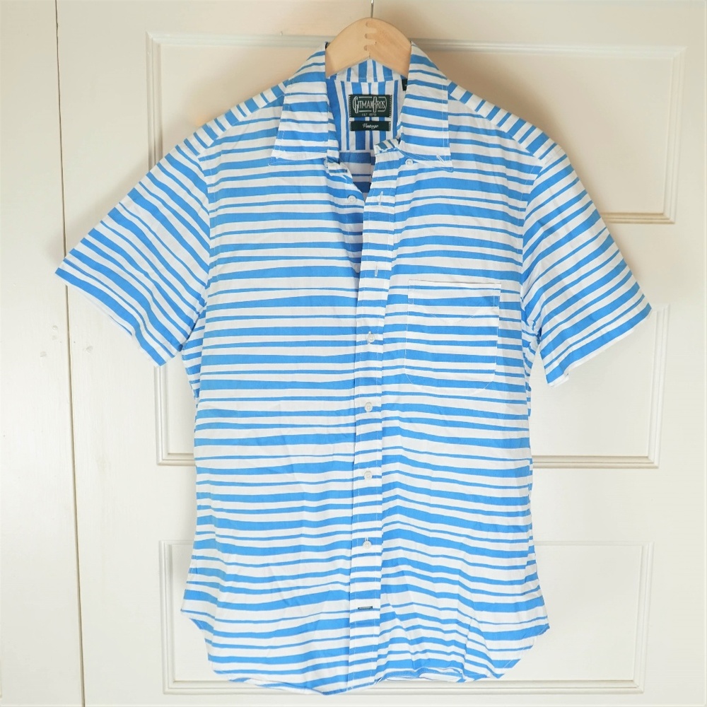 Striped Gitman Brothers Shirt